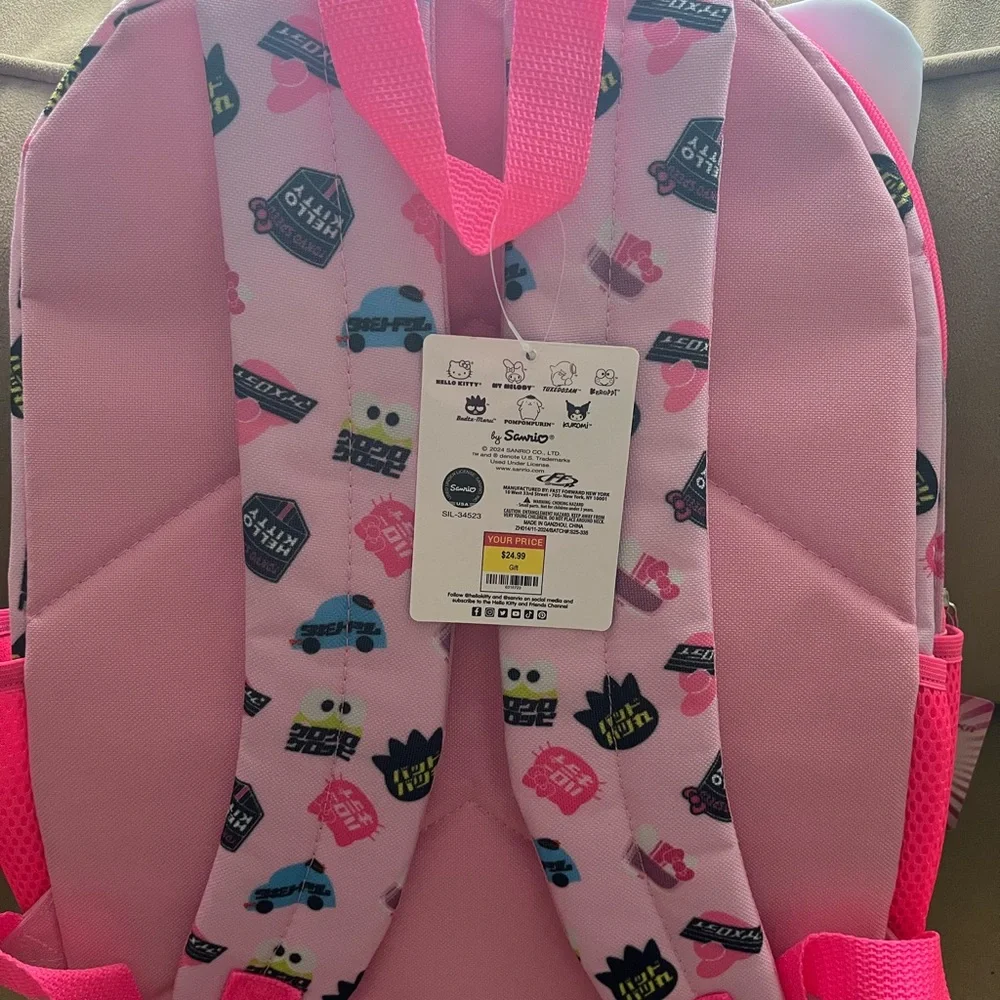 Hello Kitty Pink Backpack and Lunchbox - Picture 6 of 6